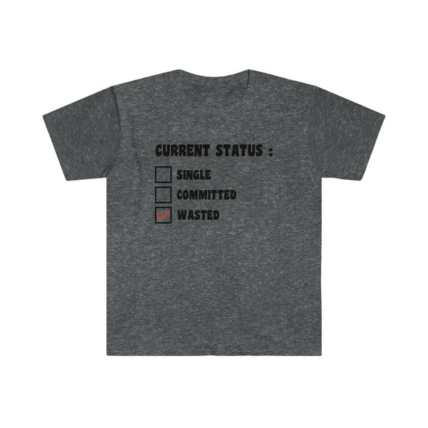 Current Status : Wasted-T-Shirt for Men - Canadian Fox
