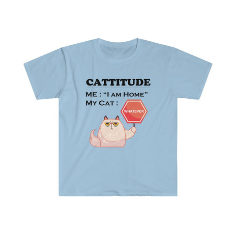 Cattitude-T-Shirt for Men - Canadian Fox