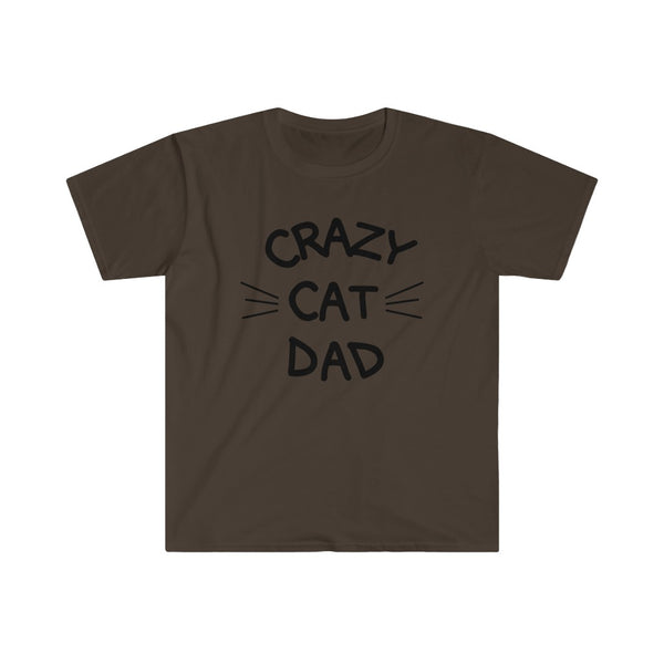 Crazy Cat Dad-T-Shirt for Men - Canadian Fox