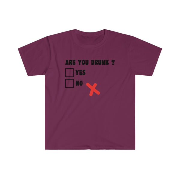 Are You Drunk ?-T-Shirt for Men - Canadian Fox