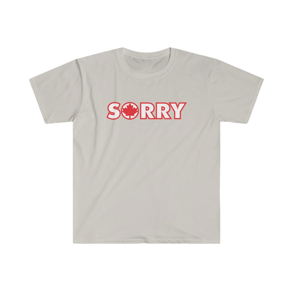 Sorry-T-Shirt for Men - Canadian Fox