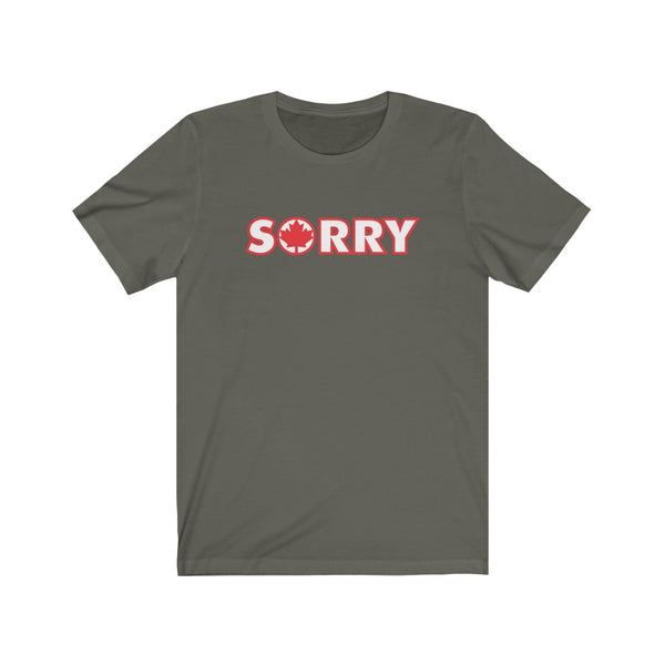 Sorry-T-Shirt for Women - Canadian Fox