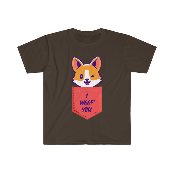 I Woof You-T-Shirt for Men - Canadian Fox