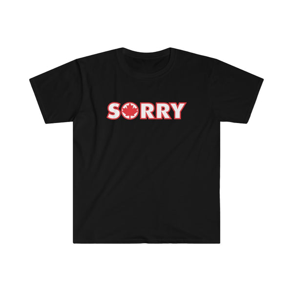 Sorry-T-Shirt for Men - Canadian Fox