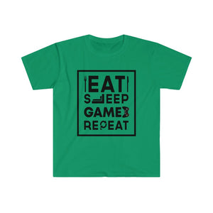 Eat, Sleep, Game, Repeat-T-Shirt for Men - Canadian Fox