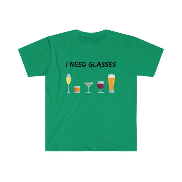 I Need Glasses-T-Shirt for Men - Canadian Fox