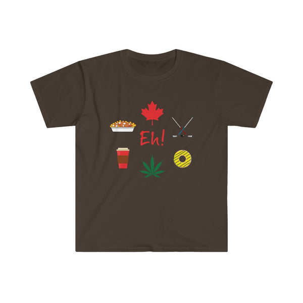 Canadian Things, Eh!-T-Shirt for Men - Canadian Fox