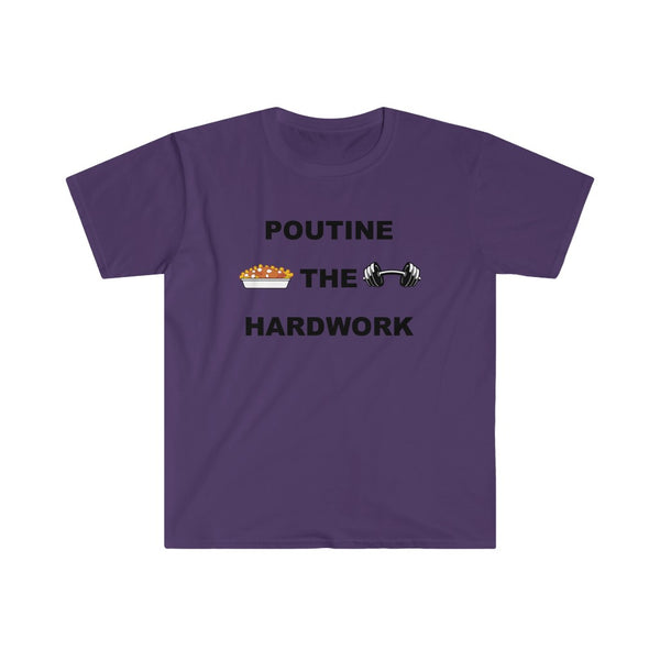 Poutine The Hardwork-T-Shirt for Men - Canadian Fox