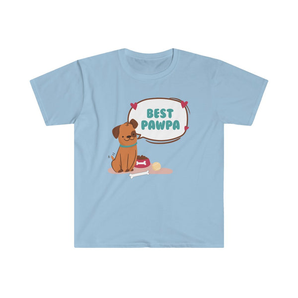 Best Pawpa - Dog-T-Shirt for Men - Canadian Fox