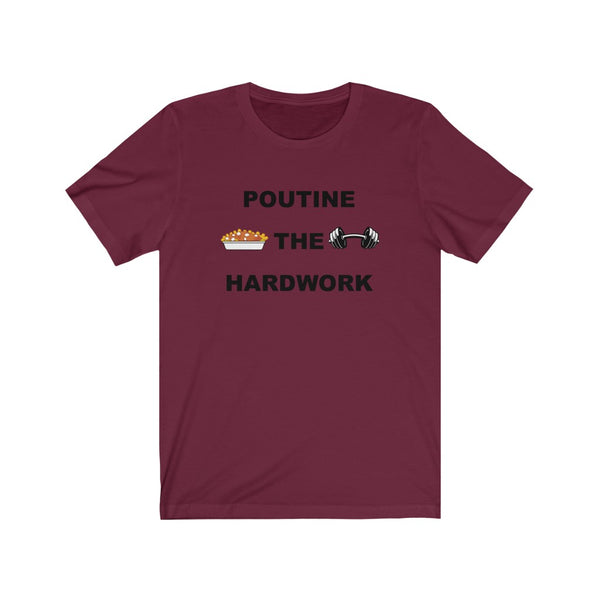 Poutine The Hardwork-T-Shirt for Women - Canadian Fox
