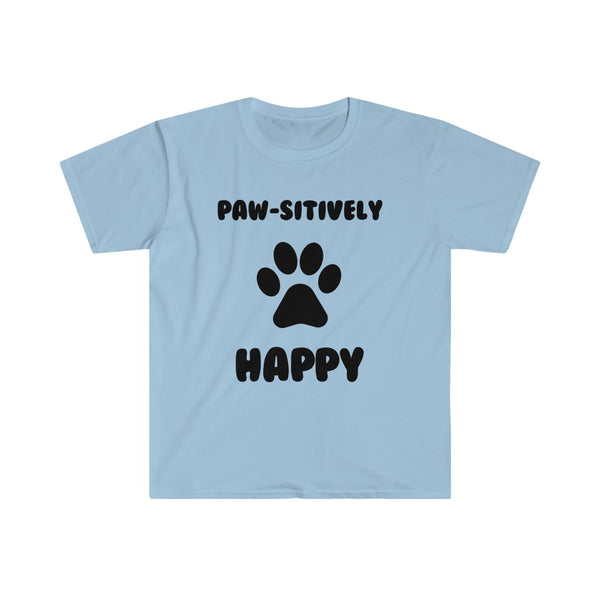 Paw-sitively Happy-T-Shirt for Men - Canadian Fox