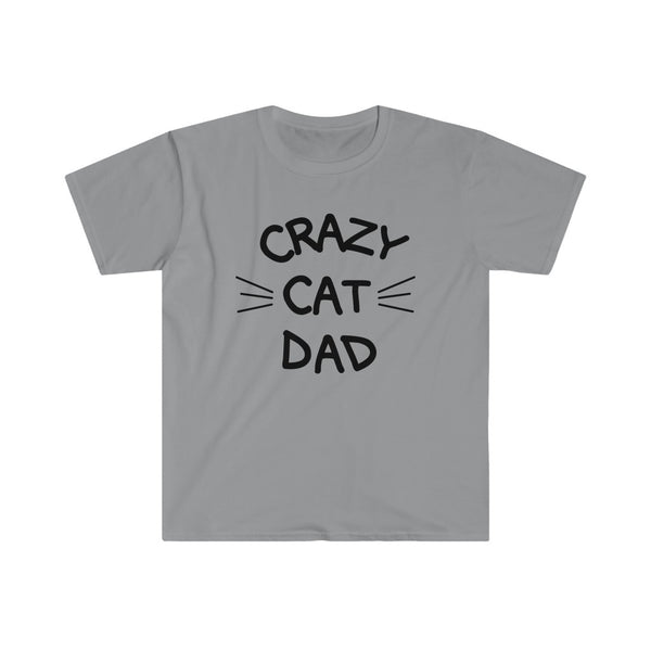 Crazy Cat Dad-T-Shirt for Men - Canadian Fox