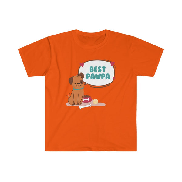 Best Pawpa - Dog-T-Shirt for Men - Canadian Fox