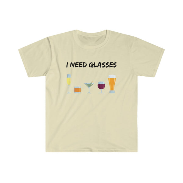 I Need Glasses-T-Shirt for Men - Canadian Fox