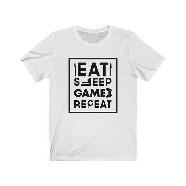 Eat, Sleep, Game, Repeat-T-Shirt for Women - Canadian Fox