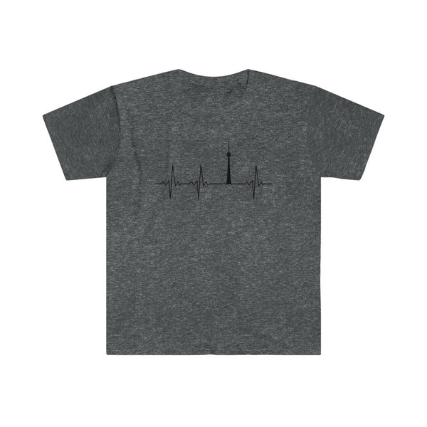 CN Tower Heartbeat-T-Shirt for Men - Canadian Fox