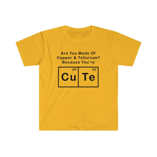 You Are Cute-T-Shirt for Men - Canadian Fox