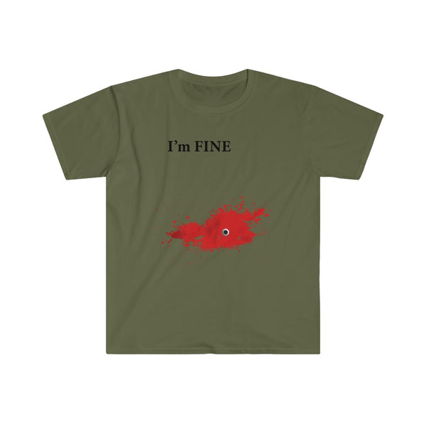 I'm FINE-T-Shirt for Men - Canadian Fox