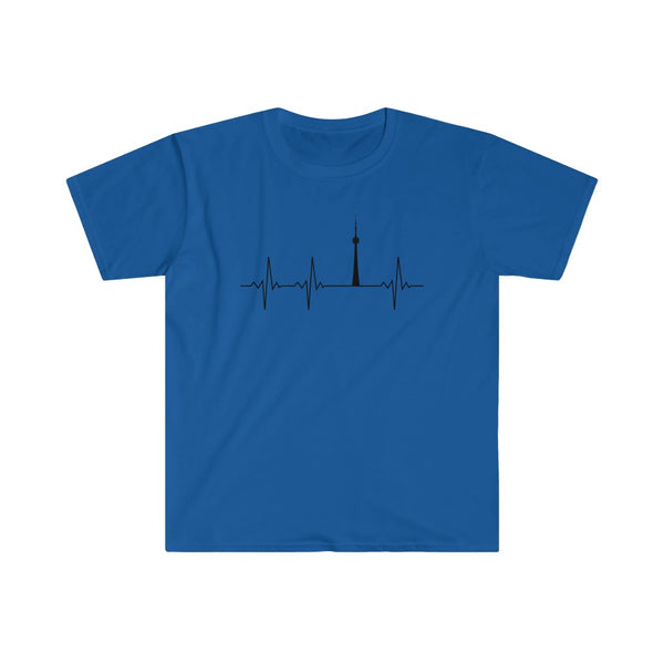 CN Tower Heartbeat-T-Shirt for Men - Canadian Fox