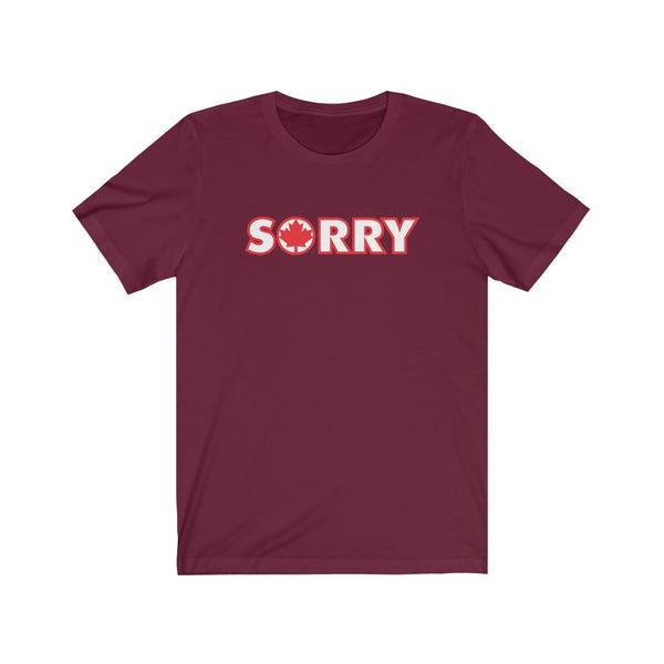 Sorry-T-Shirt for Women - Canadian Fox
