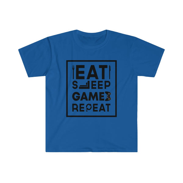Eat, Sleep, Game, Repeat-T-Shirt for Men - Canadian Fox