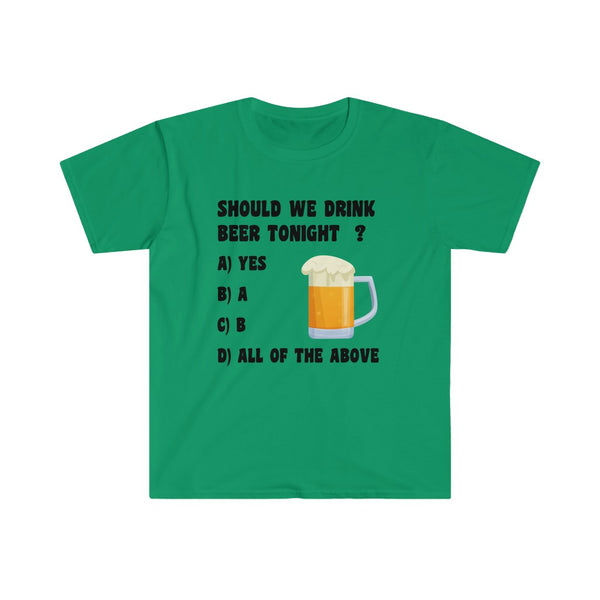 Beer Tonight ?-T-Shirt for Men - Canadian Fox