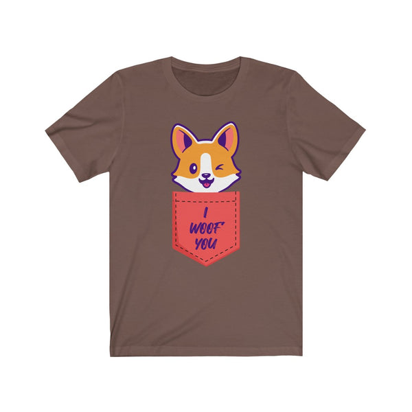 I Woof You-T-Shirt for Women - Canadian Fox