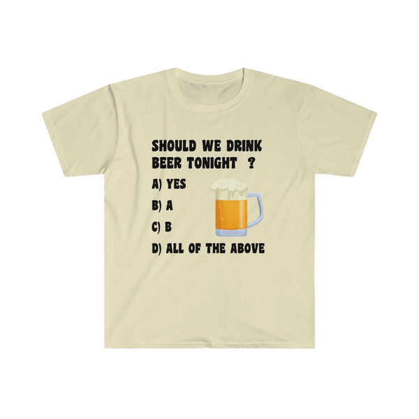 Beer Tonight ?-T-Shirt for Men - Canadian Fox
