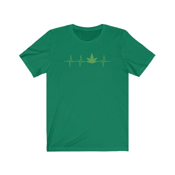 Weed Heartbeat-T-Shirt for Women - Canadian Fox