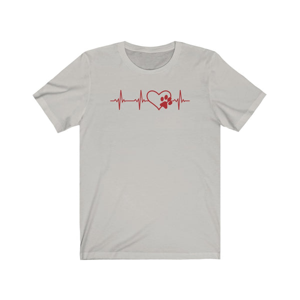 Paws Heartbeat-T-Shirt for Women - Canadian Fox