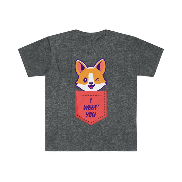 I Woof You-T-Shirt for Men - Canadian Fox