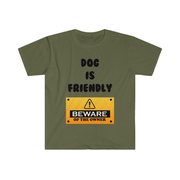 Dog Is Friendly-T-Shirt for Men - Canadian Fox