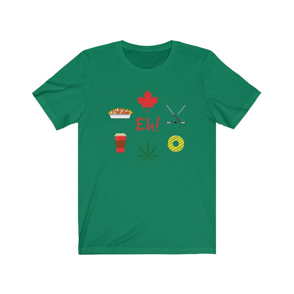 Canadian Things, Eh!-T-Shirt for Women - Canadian Fox