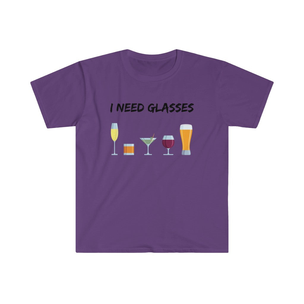 I Need Glasses-T-Shirt for Men - Canadian Fox