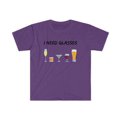 I Need Glasses-T-Shirt for Men - Canadian Fox