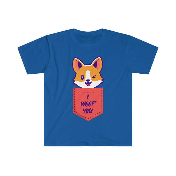 I Woof You-T-Shirt for Men - Canadian Fox