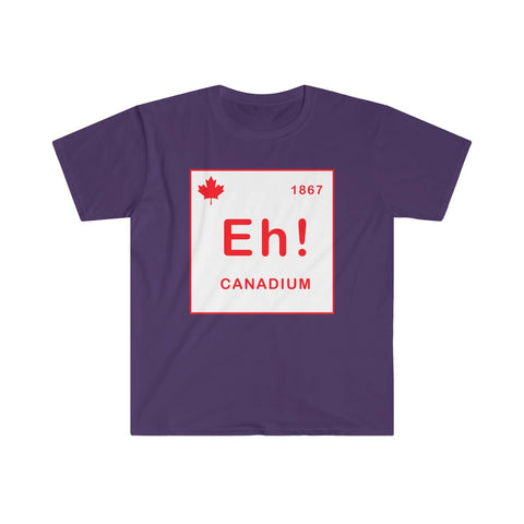 Canadian Element : Canadium, Eh!-T-Shirt for Men - Canadian Fox