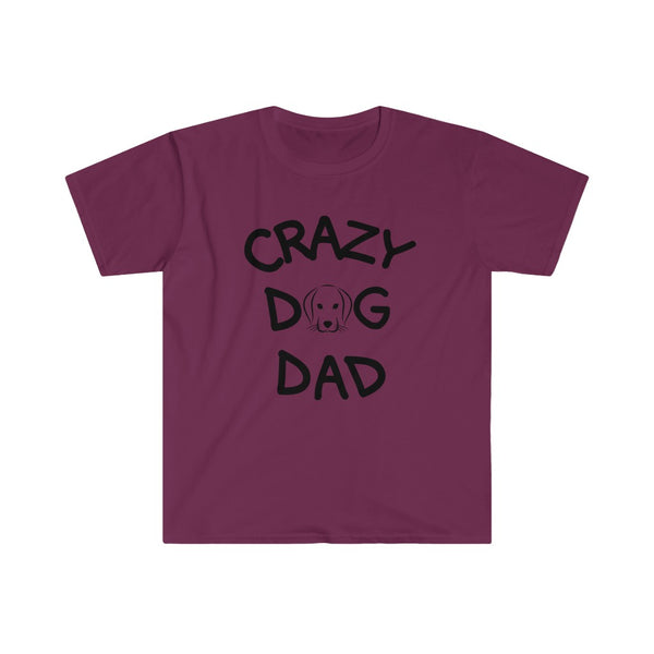 Crazy Dog Dad-T-Shirt for Men - Canadian Fox