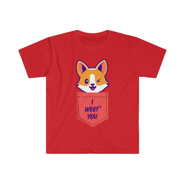 I Woof You-T-Shirt for Men - Canadian Fox