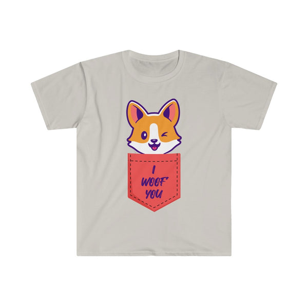 I Woof You-T-Shirt for Men - Canadian Fox