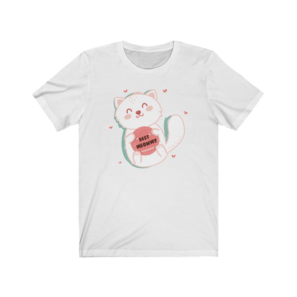 Best Meowmy - Cat-T-Shirt for Women - Canadian Fox