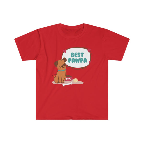 Best Pawpa - Dog-T-Shirt for Men - Canadian Fox
