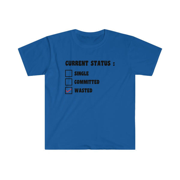 Current Status : Wasted-T-Shirt for Men - Canadian Fox