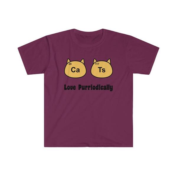 Cats Love Purriodically-T-Shirt for Men - Canadian Fox