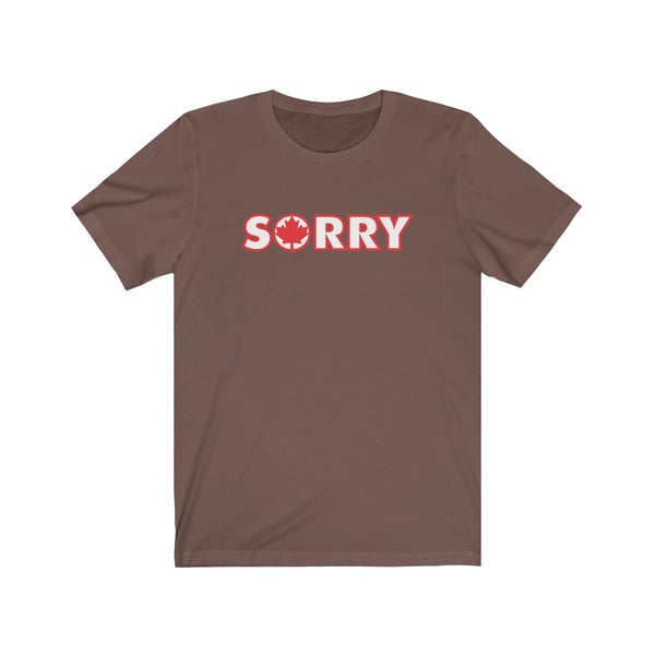 Sorry-T-Shirt for Women - Canadian Fox