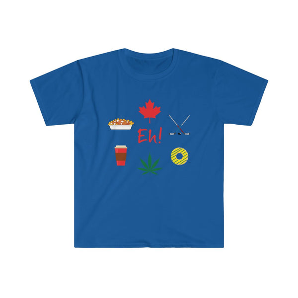 Canadian Things, Eh!-T-Shirt for Men - Canadian Fox