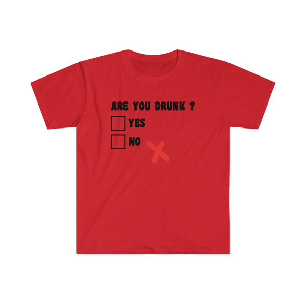 Are You Drunk ?-T-Shirt for Men - Canadian Fox
