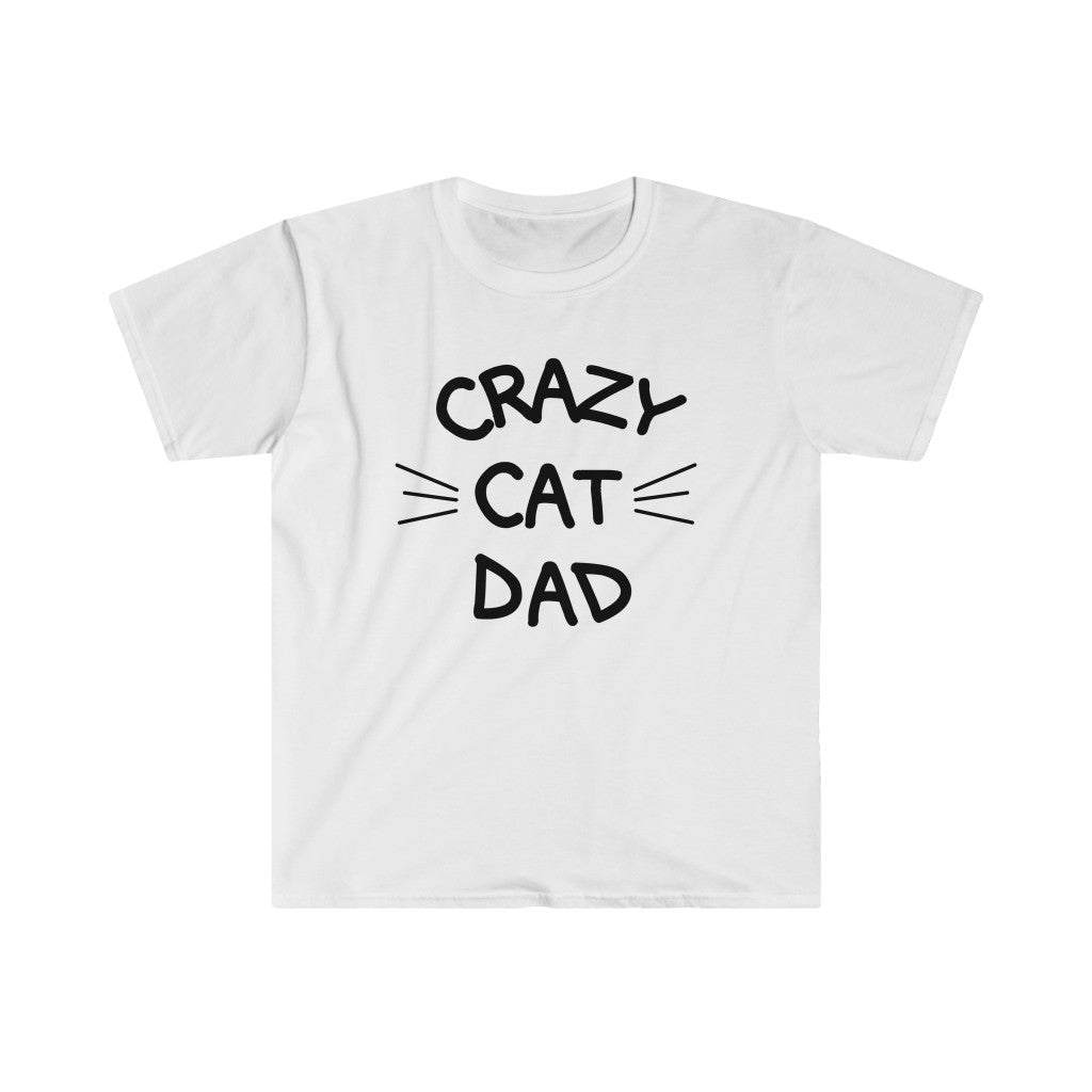 Crazy Cat Dad-T-Shirt for Men - Canadian Fox