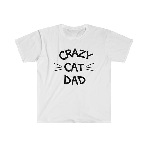 Crazy Cat Dad-T-Shirt for Men - Canadian Fox