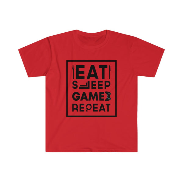 Eat, Sleep, Game, Repeat-T-Shirt for Men - Canadian Fox
